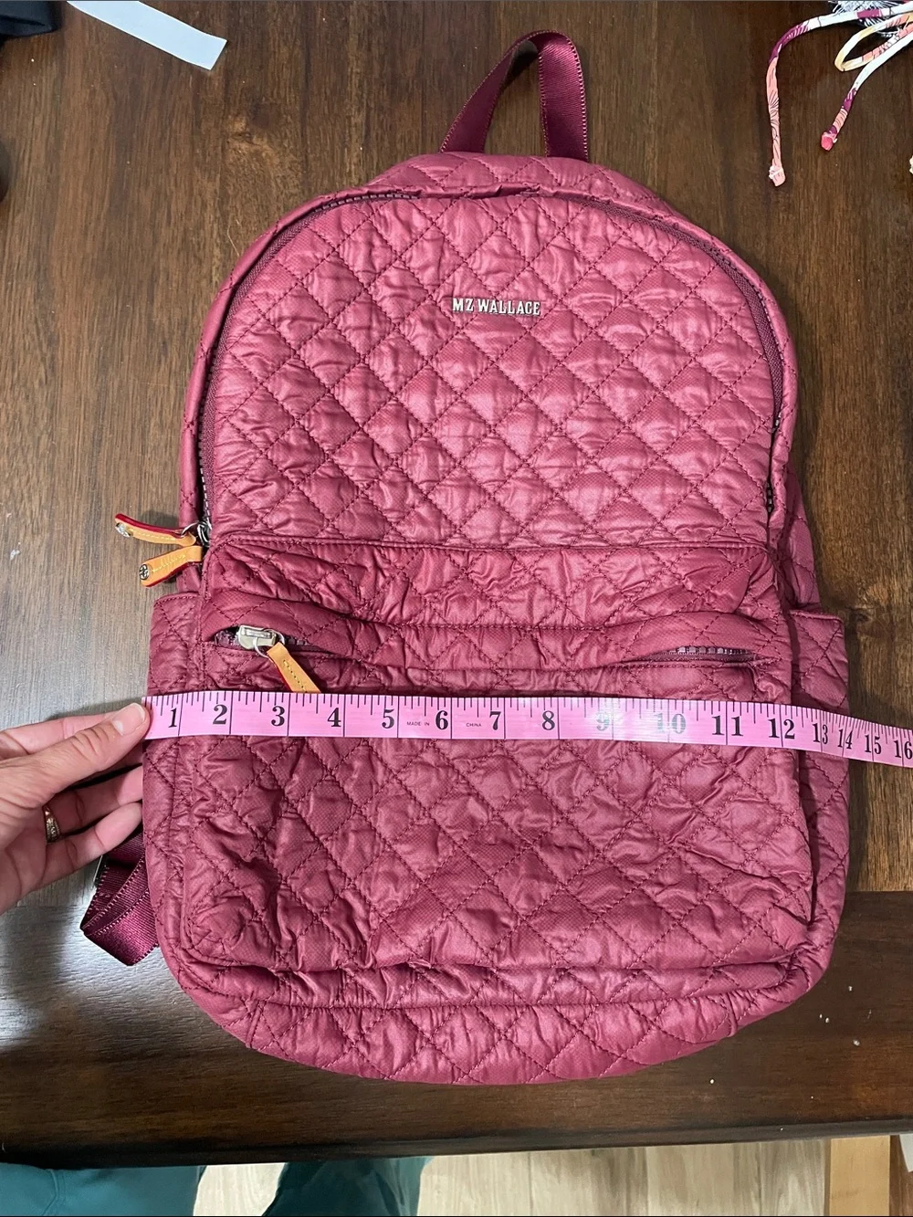 MZ Wallace lightweight quilted